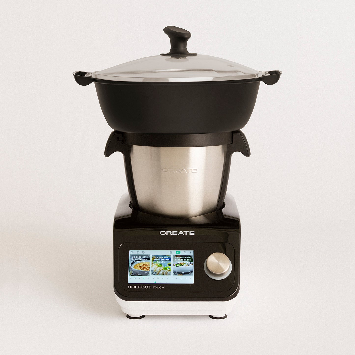 Chefbot Touch - Robot de cocina inteligente + Cesta Vaporera